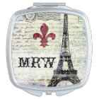 Eiffel Tower Vintage French Compact
