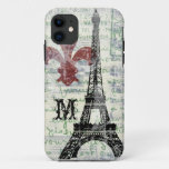 Eiffel Tower Vintage French Iphone Case at Zazzle