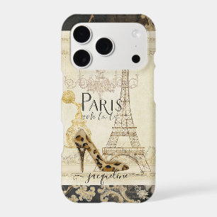 Eiffel Tower Vintage Paris Fashion Shoe Chandelier iPhone 17 Pro Case