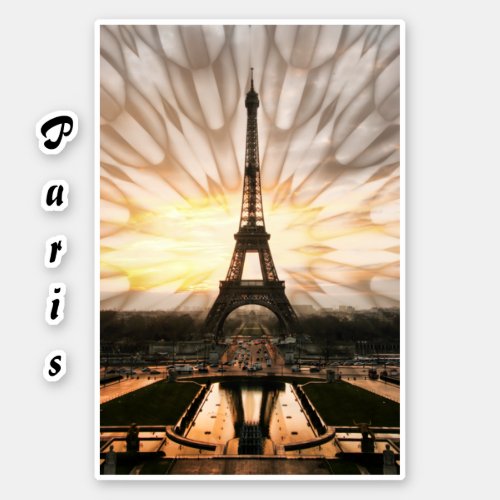 Eiffel Tower Vinyl Sticker