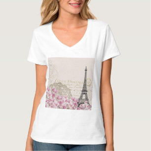 Eiffel Tower Wedding Destination Paris Europe T-Shirt