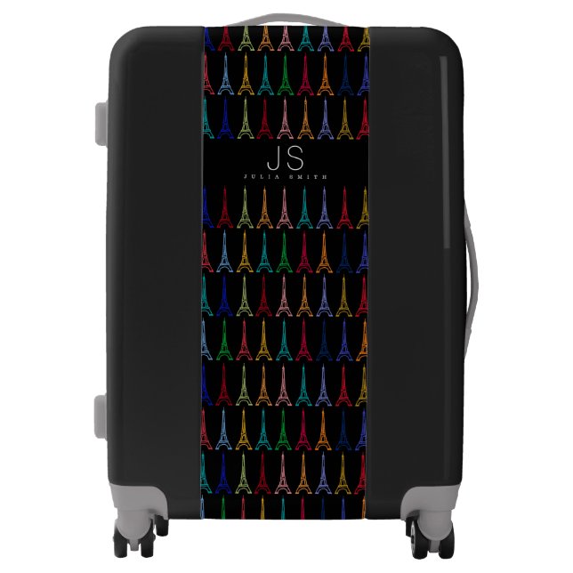 Eiffel Towers for her, Paris Luggage (Front)