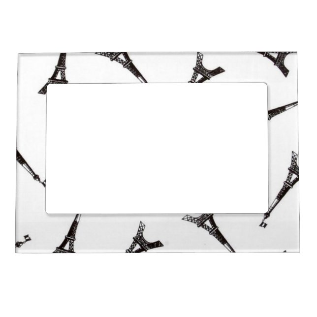 Eiffel Towers Magnetic Photo Frame (Front)