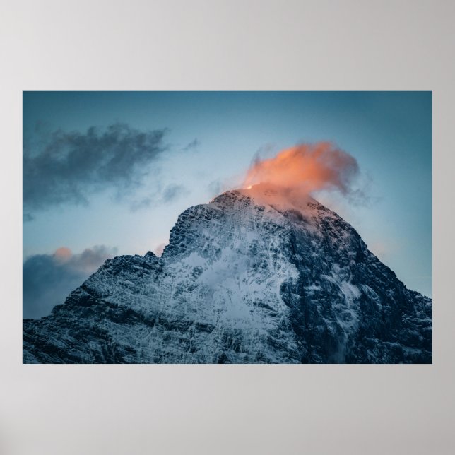Eiger in the morning - Switzerland Poster (Front)