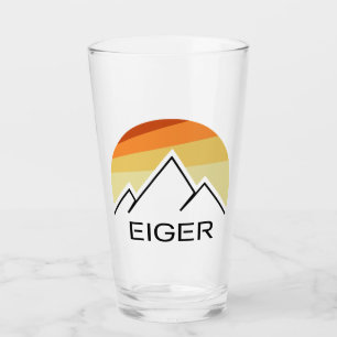 Eiger Switzerland Retro Glass