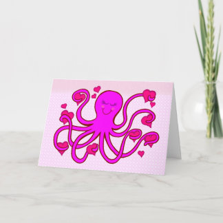 Eight Arms Would Be Too Few Holiday Card