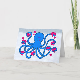 Eight Arms Would Be Too Few Holiday Card