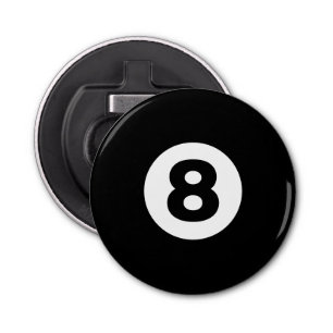 Eight Ball Bottle Opener