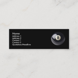 Eight-Ball Business Card