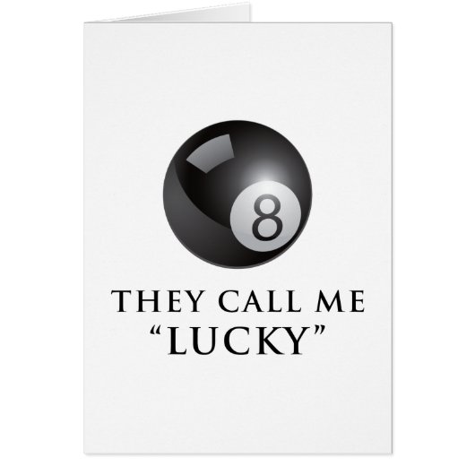 Eight ball cards (Front)