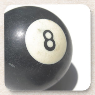 Eight Ball Drink Coaster