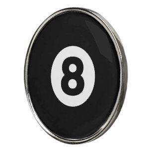 Eight Ball Golf Ball Marker