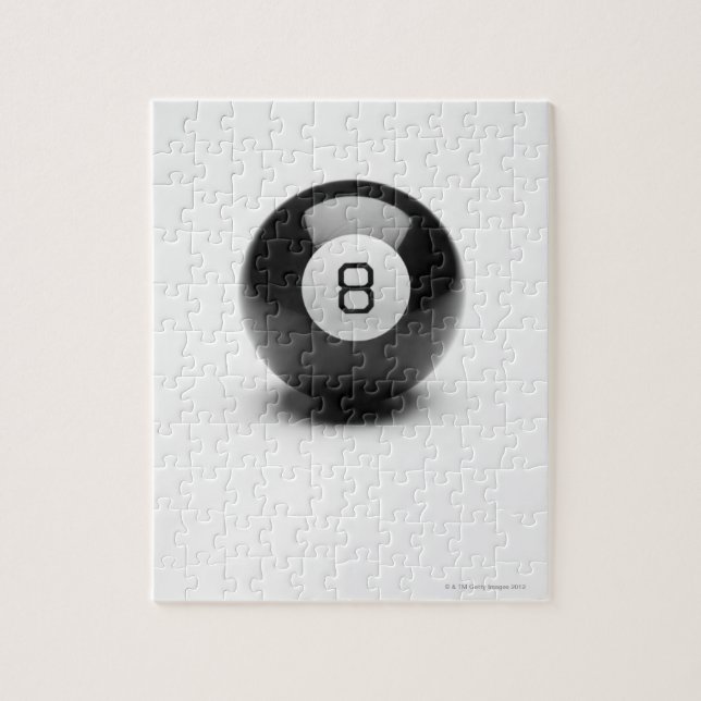 Eight ball jigsaw puzzle (Vertical)