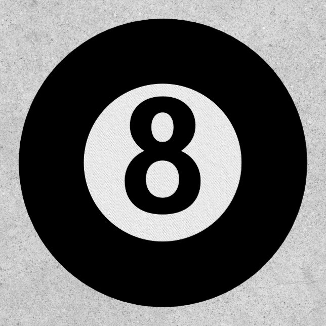 EIght Ball Patch (Front)