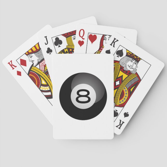 Eight Ball Poker Cards (Back)