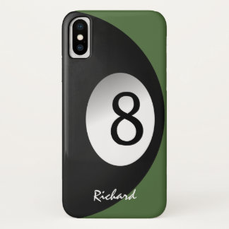 Eight Ball Pool Game Name iPhone X Case