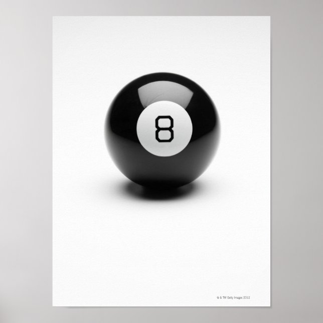 Eight ball poster (Front)