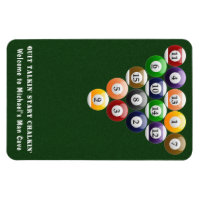 Eight-Ball Rack Billiard Balls 8-Ball Pool Game Classic Round