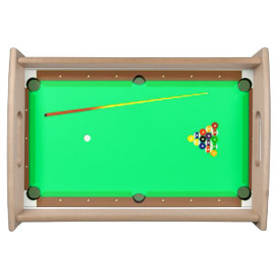 " Eight-ball" Serving Tray