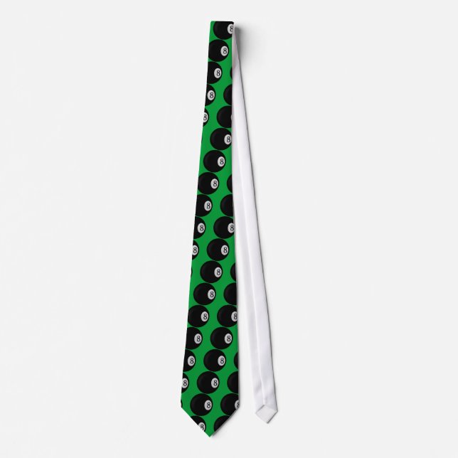Eight Ball Sport Neck Tie (Front)