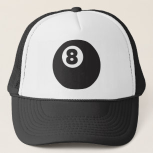 Eight Ball Trucker Hat