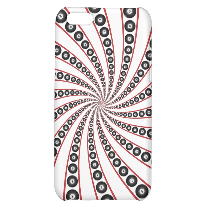 Eight Ball Vortex iPhone 5C Case