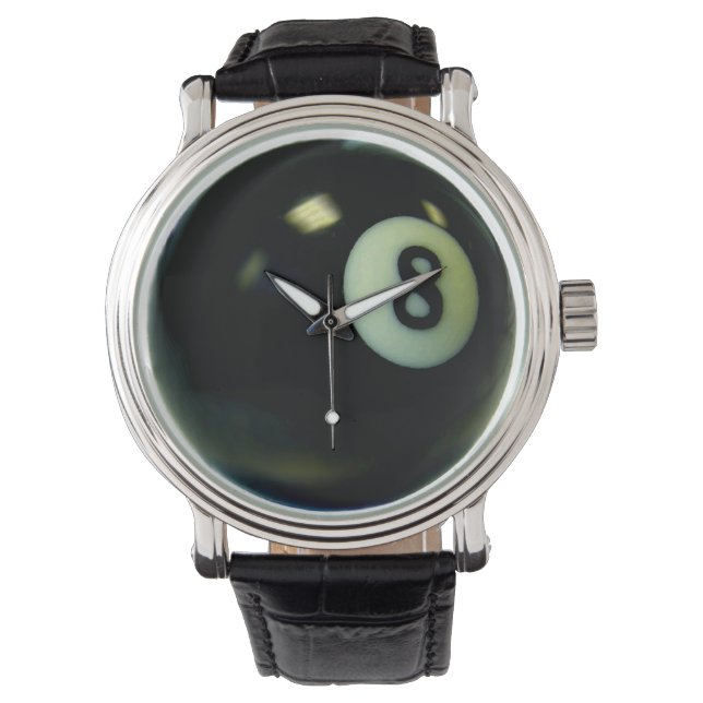 Eight Ball Wrist Watch (Front)