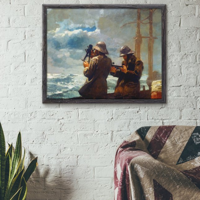 Eight Bells Winslow Homer 1886  Poster (Creator Uploaded)