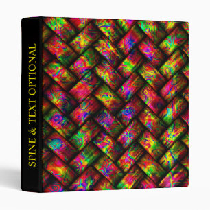 Eight Color Weave Image Options Binders