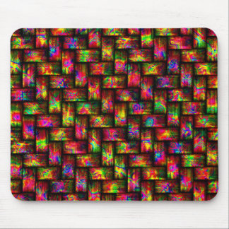 Eight Color Weave Image Options Mousepads