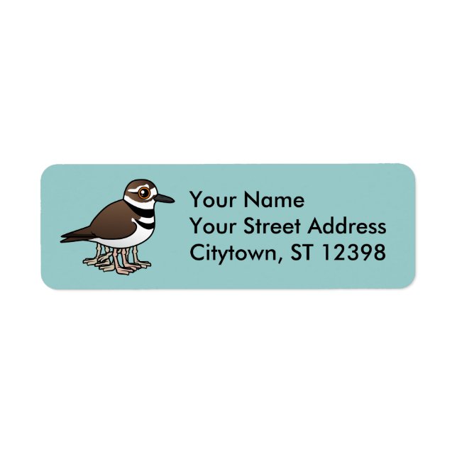 Eight-legged Killdeer Label (Front)