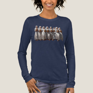Eight Maids Milking Cut Out Tri-Blend Shirt