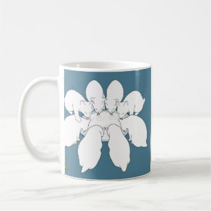 Eight Manx a-Milking... Holiday Coffee Mug