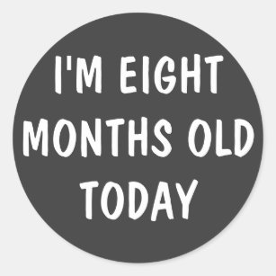Birth Month Stickers | Zazzle
