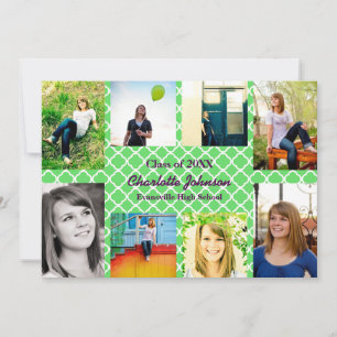 Eight/Nine Photos Lime - Grad Announcement