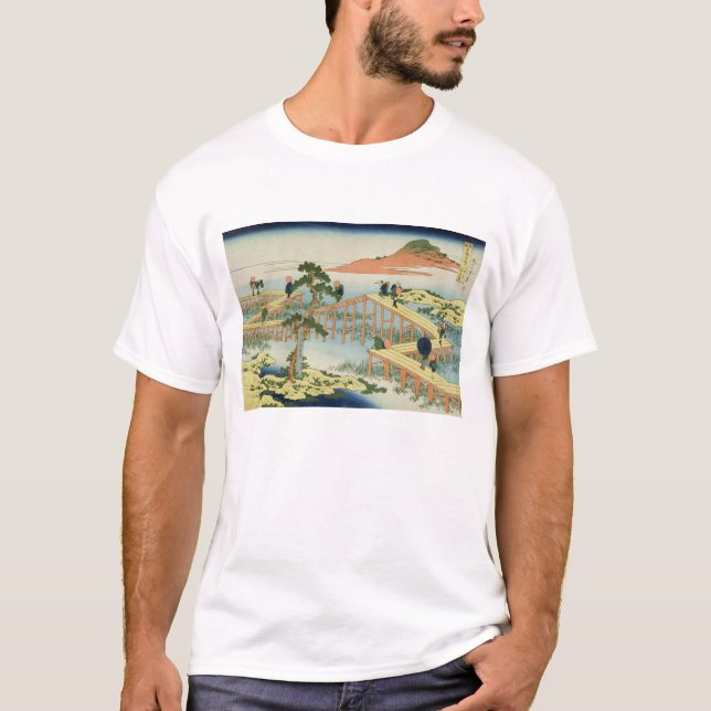 Eight part bridge, province of Mucawa, Japan, c.18 T-Shirt (Front)