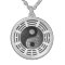 Eight Trigrams Yin Yang Embossed-Like Dragon