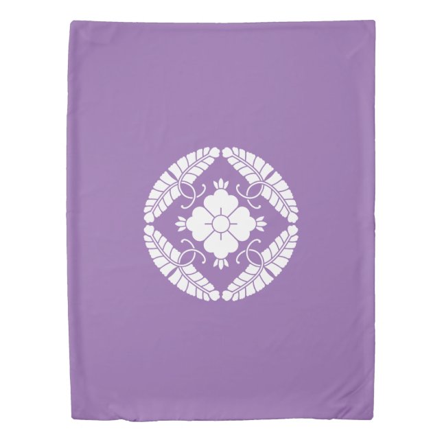 Eight Wisteria Duvet Cover (Front)