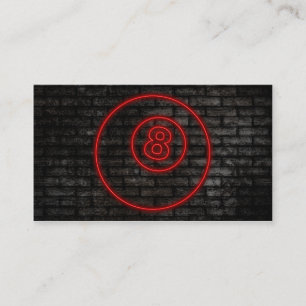 eightball : electric sign business card
