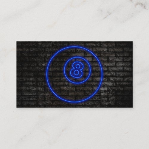 eightball : electric sign business card templates