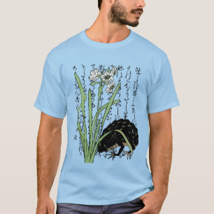 Eighteenth Century Japanese Botanical Frog Toad T-Shirt