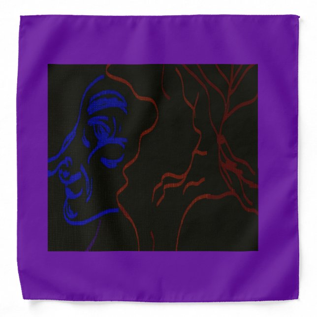 Eighteenth Century Red-haired Baron  Bandana (Front)