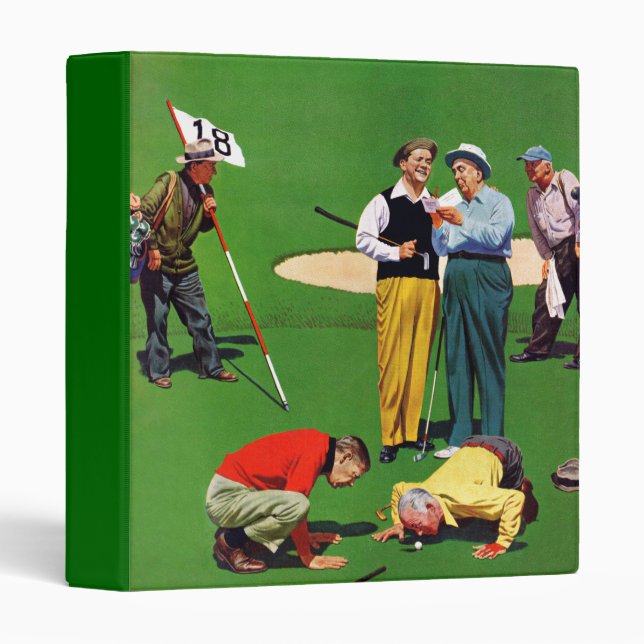 Eighteenth Hole Binder (Front/Spine)