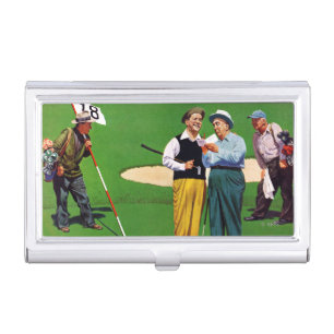 Eighteenth Hole Business Card Holder