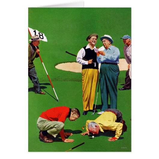 Eighteenth Hole Cards (Front)