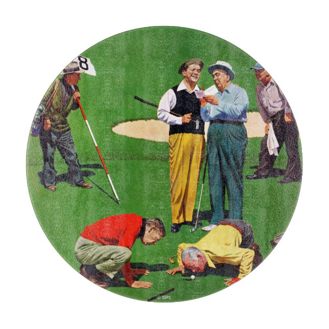 Eighteenth Hole Cutting Board (Front)