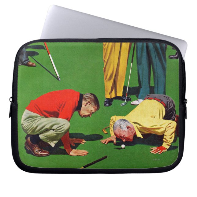Eighteenth Hole Laptop Sleeve (Front)