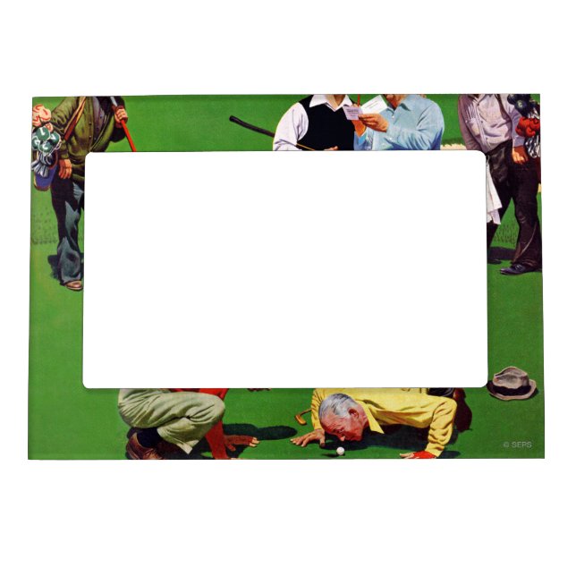 Eighteenth Hole Magnetic Picture Frame (Front)