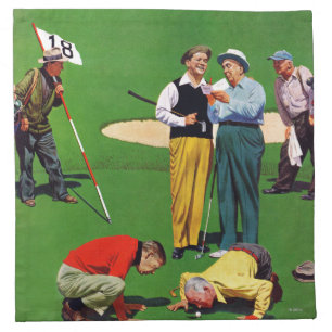 Eighteenth Hole Napkin