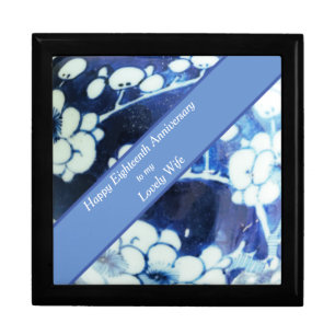 Eighteenth Wedding Anniversary Gift Box